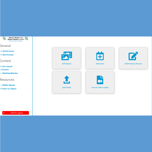 custom user-friendly backend form