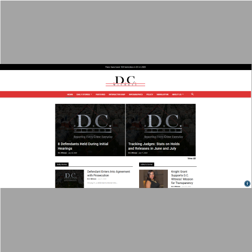 Non-profit news site redesign