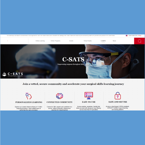 C-STATS landing page mock-up